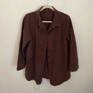 Handmade Linen House Chore Coat